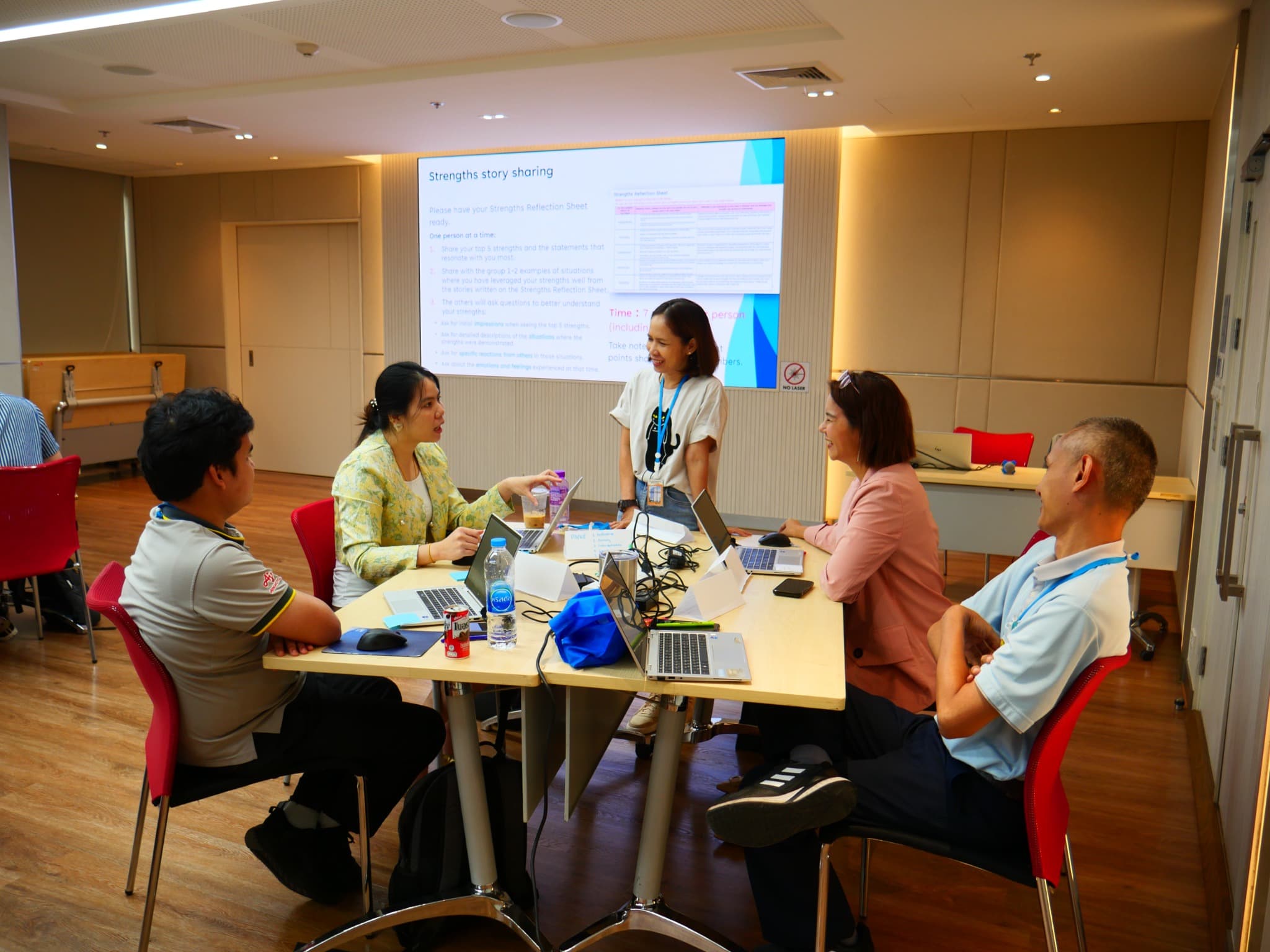 งานดี — Workshop Assignment "My Purpose" at Ajinomoto Co., (Thailand) Ltd. Speaker - HR. Director of Wan Thai Foods Industry CO., LTD