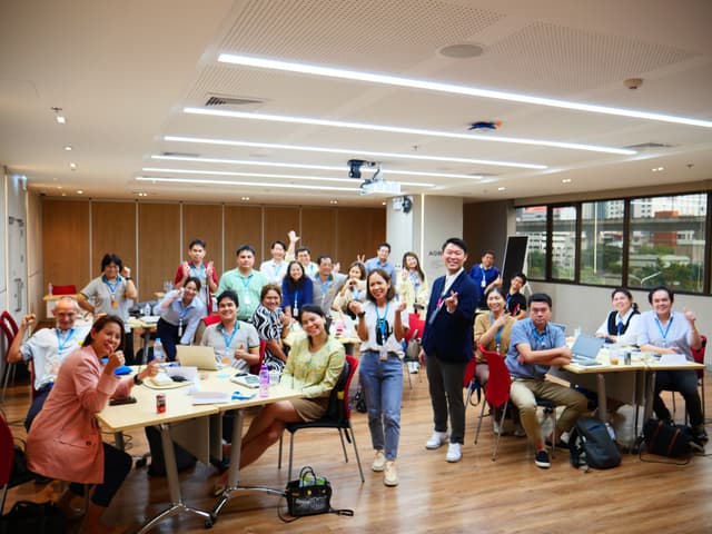 งานดี — Workshop Assignment "My Purpose" at Ajinomoto Co., (Thailand) Ltd. Speaker - HR. Director of Wan Thai Foods Industry CO., LTD