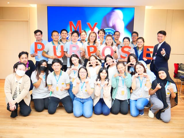 งานดี — Workshop Assignment "My Purpose" at Ajinomoto Co., (Thailand) Ltd. Speaker - HR. Director of Wan Thai Foods Industry CO., LTD