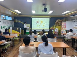 งานดี — Visitor from Ajinomoto Frozen Foods (Thailand) CO., LTD (AFT), affiliated of Ajinomoto Group.