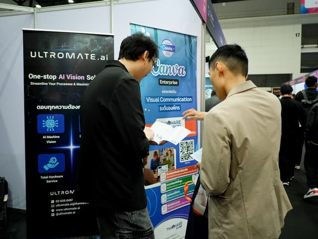 ทีม Thaiware ออกบูธที่งาน DigiTech ASEAN Thailand & AI Connect 2025 (1)
