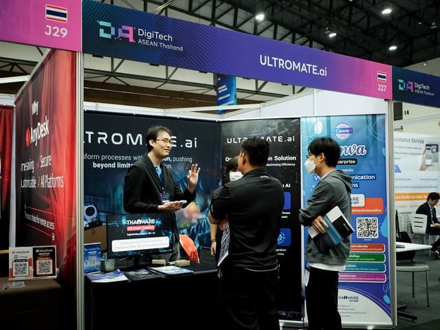 ทีม Thaiware ออกบูธที่งาน DigiTech ASEAN Thailand & AI Connect 2025 (7)