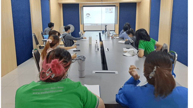 สังคมดี — พี่สอนน้อง " Persanal Skill Training " up skill ให้กับทีม R&D