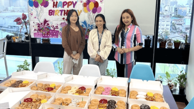 สังคมดี — Let's celebrate our employee birthdays!