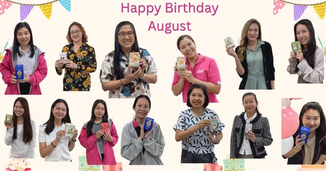 ทำไมต้องร่วมงานกับเรา — Happy Birthday to ONETH Magentians in August