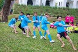 Why Join Us — " กิจกรรมแข่งขันกีฬาสี เกม ชักเย่อ "