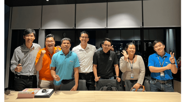 งานดี — ภาพบรรยากาศ การอบรมหลักสูตร Corporate English Training Program 2023 Group 1