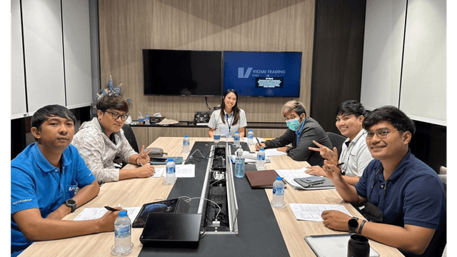 งานดี — ภาพบรรยากาศ การอบรมหลักสูตร Corporate English Training Program 2023 Group 2