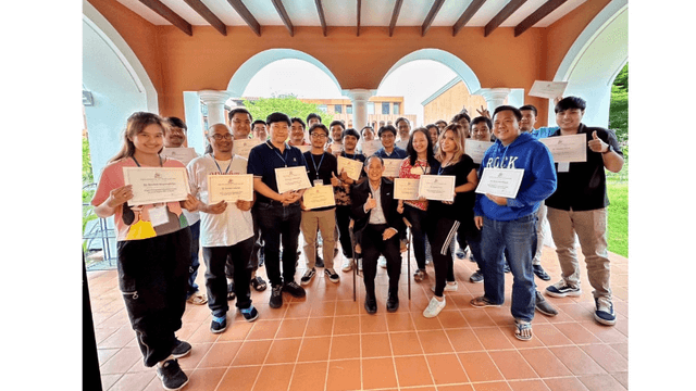 งานดี — ภาพบรรยากาศ การอบรมหลักสูตร Project Management Practitioner จัดขึ้นที่ Locanda Villanova Bed & Breakfast เขาใหญ่ นครราชสีมา