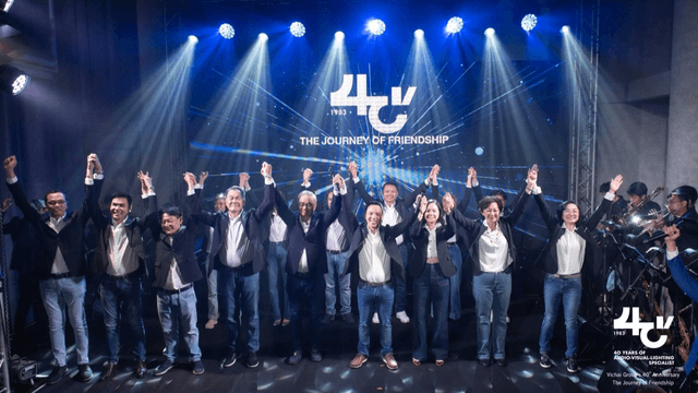 ทำไมต้องร่วมงานกับเรา — บรรยากาศการจัดงานฉลองครบรอบ 40 ปี “The Journey of Friendship” การเดินทางของมิตรภาพตั้งแต่เริ่มก่อตั้งบริษัทฯ จนครบรอบ 40 ปี พร้อมทั้งเปิดตัว สำนักงานแห่งใหม่ “อาคารกลุ่มบริษัทวิชัย” ถนนหัวหมาก เมื่อวันศุกร์ที่ 26 พฤษภาคม 2566 ที่ผ่านมา